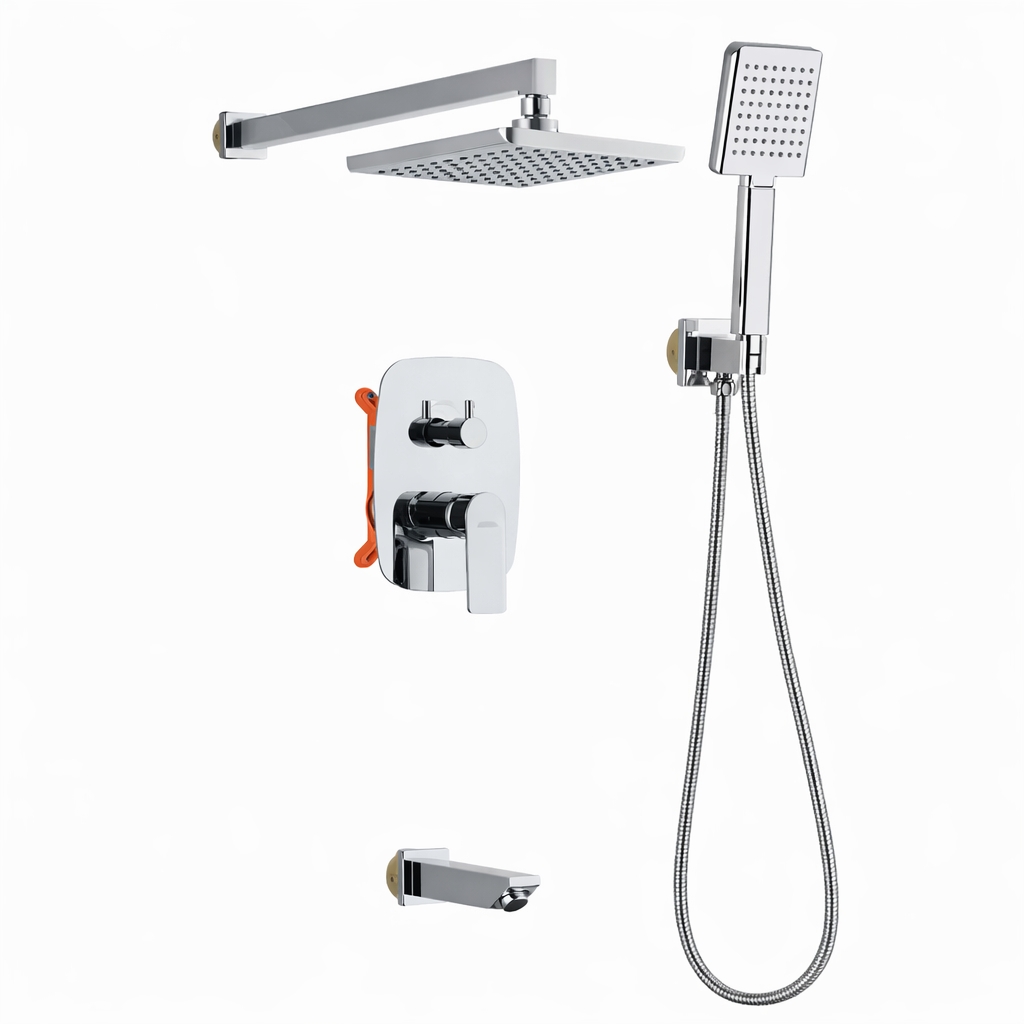 TERRA ANKASTRE DUŞ SETİ 3 YOLLU